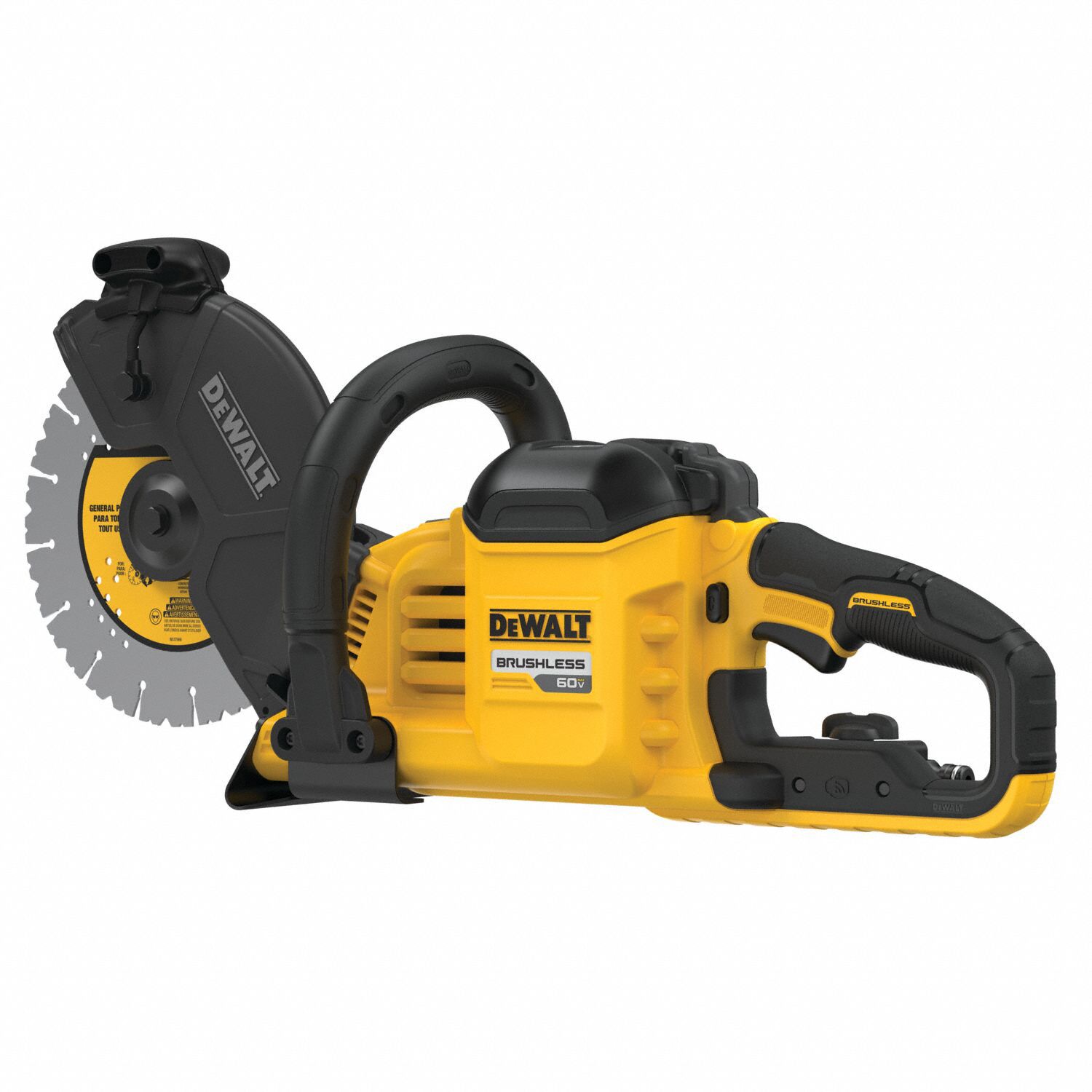DEWALT Concrete, Masonry, Wet/Dry, Handheld Concrete Saw, 9 in Blade