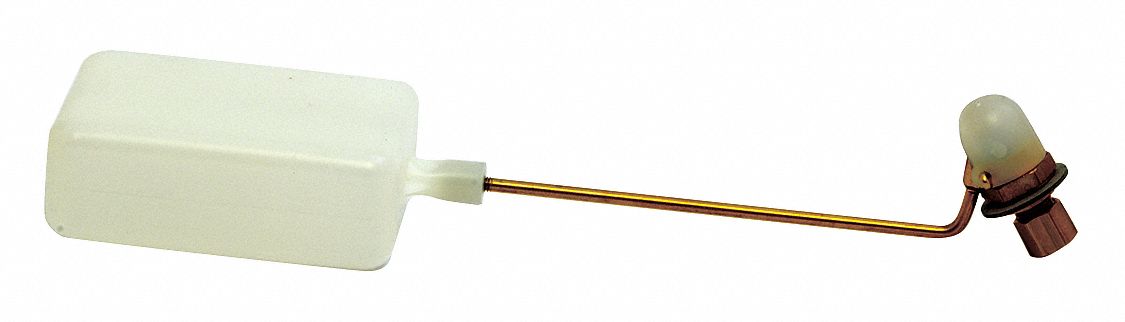 Float Valve Kit: 8 in x 3/4 in Lg and Mounting Size, 1/4 in Size, Compression, 5 3/4 in Rod Lg