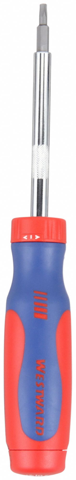 MULTI-BIT SCREWDRIVER, SPANNER/TAMPER RESISTANT HEX/TAMPER RESISTANT TORX TIP, 14 TIPS