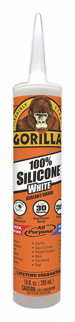 Gorilla 100% Silicone Clear Sealant - Shop Home Improvement at H-E-B