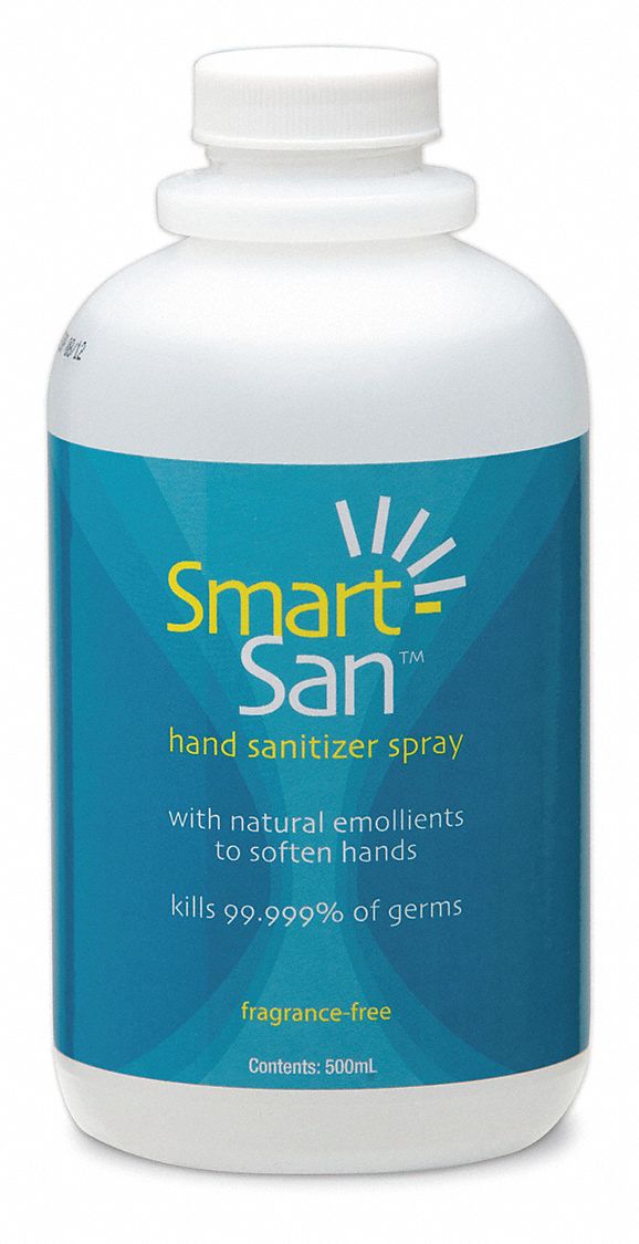 BEST SANITIZERS, INC. Hand Sanitizer, 500 mL, Pump Bottle, Liquid, SmartSan, PK 12 453U85
