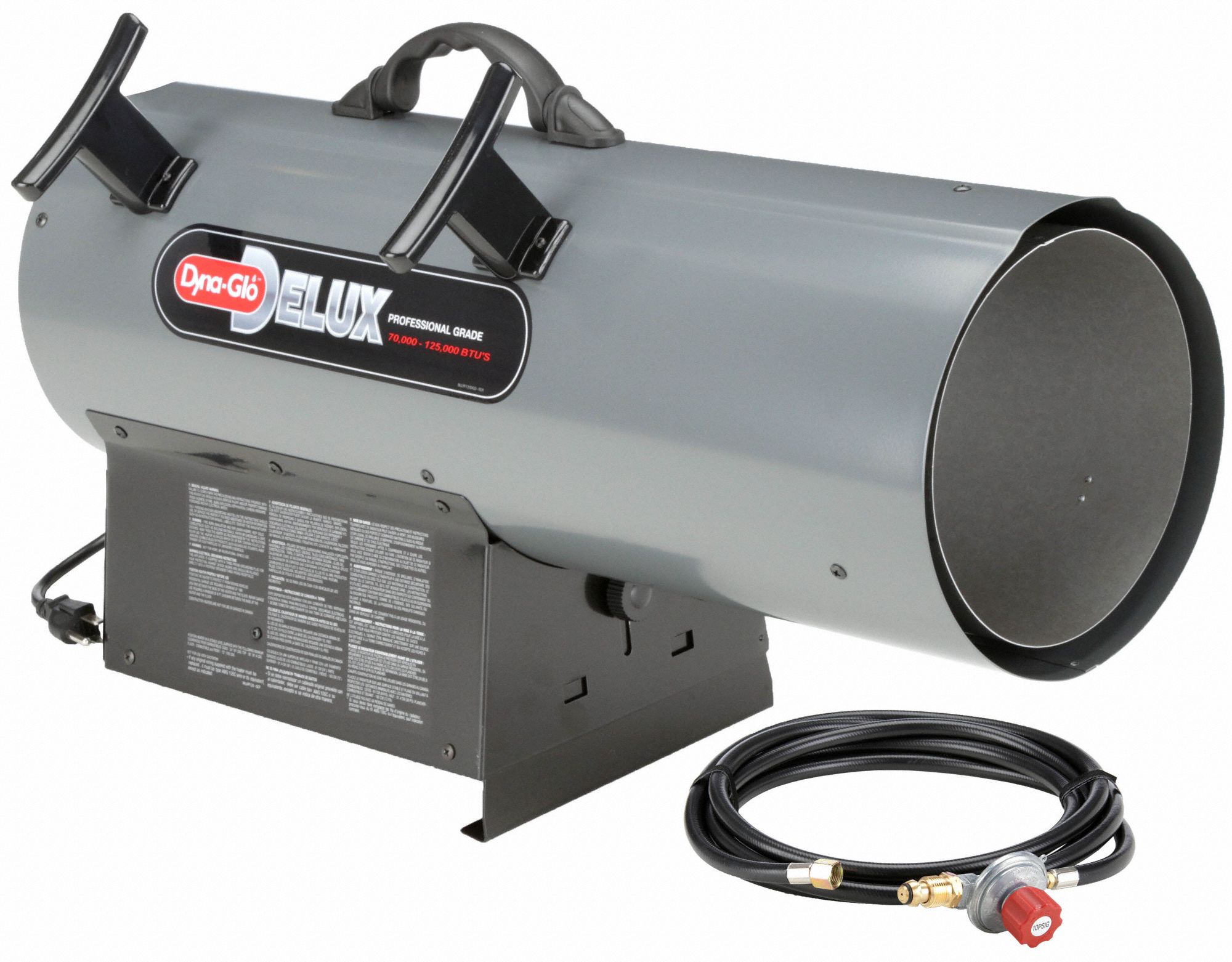 DYNAGLO, 125,000 BtuH Heating Capacity Output, 3,100 sq ft Heating