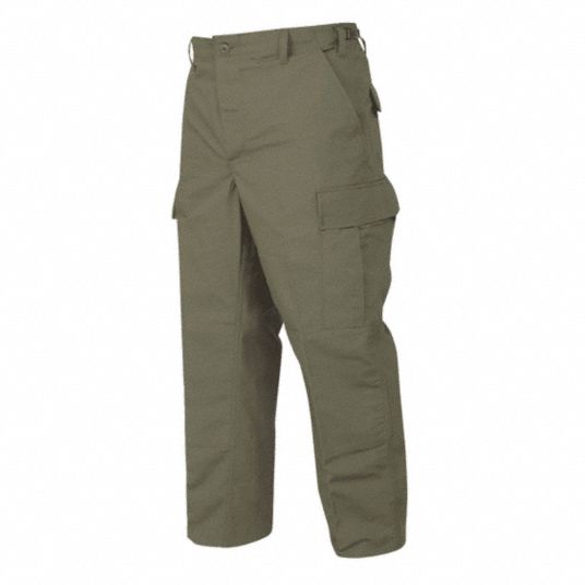 TRU-SPEC, XL, OD Green, BDU Trouser - 453Z54|1318 - Grainger