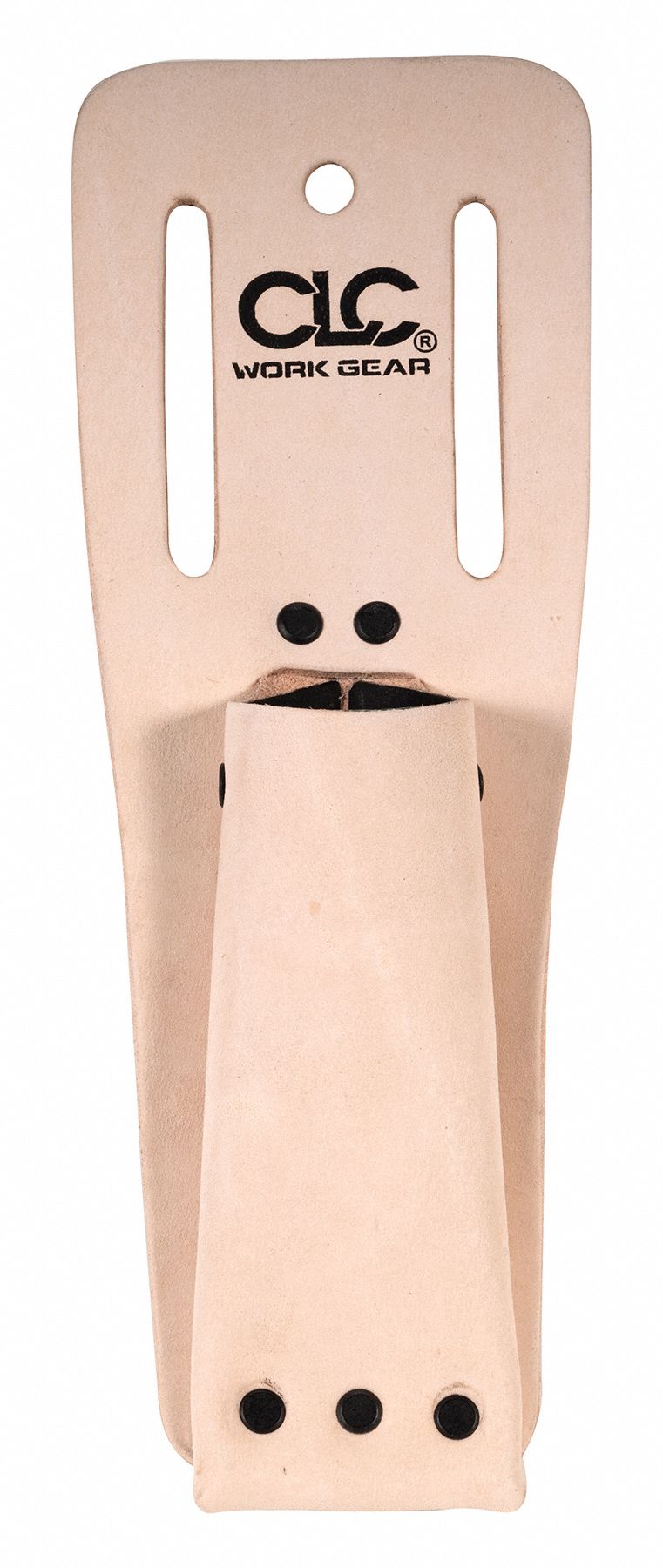 Tool Sheath: For 2 3/4 in Belt Wd - Max, 1 Pockets, Tan