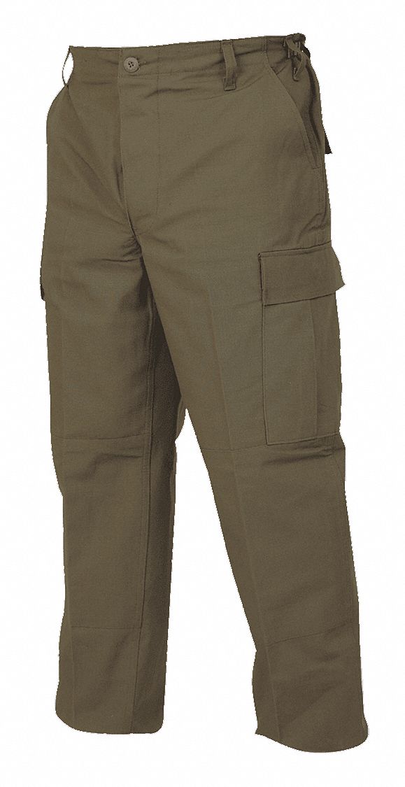 TRU-SPEC BDU Trouser. Size: XL, Fits Waist Size: 40 in to 42 in, Inseam ...