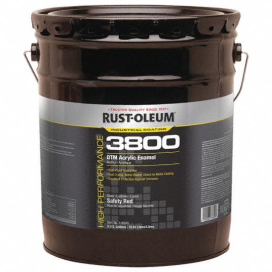 RUSTOLEUM Safety Red Acrylic Enamel Coating, Gloss Finish, 150 to 270