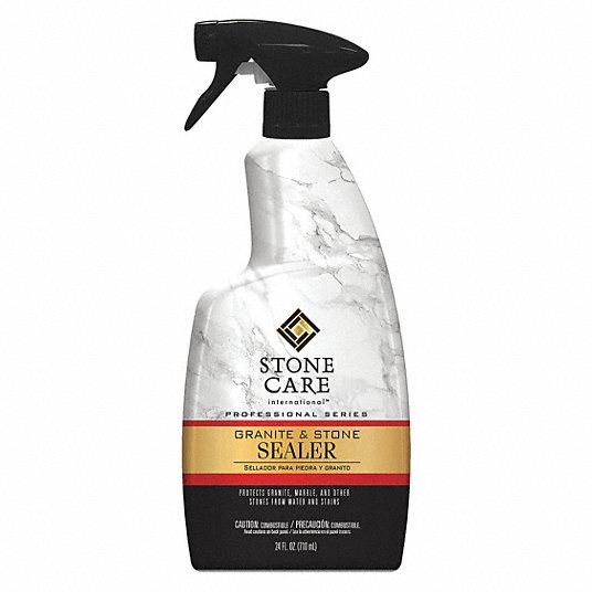 Stone Sealer: Trigger Spray Bottle, 24 oz Container Size, Ready to Use, Liquid