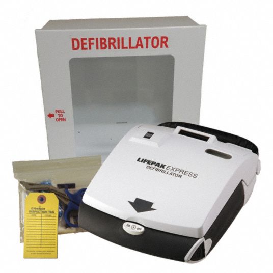 Semi-Auto AED Value Package, AHA Compliant, OSHA PPE Compliant - Grainger