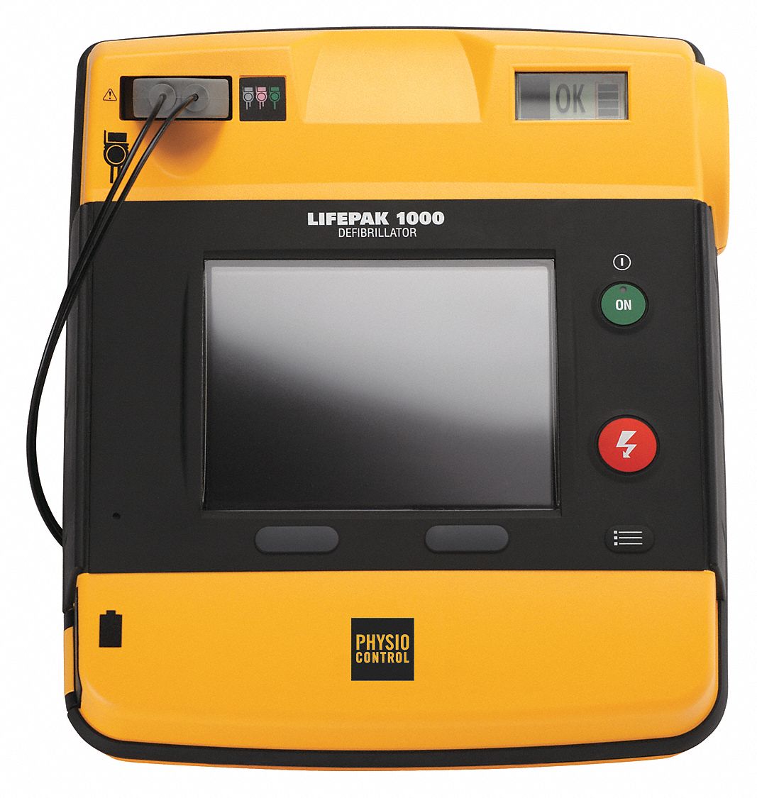 Lifepak 1000 ECG Display Defibrillator: LIFEPAK 1000, Soft Case, Stryker