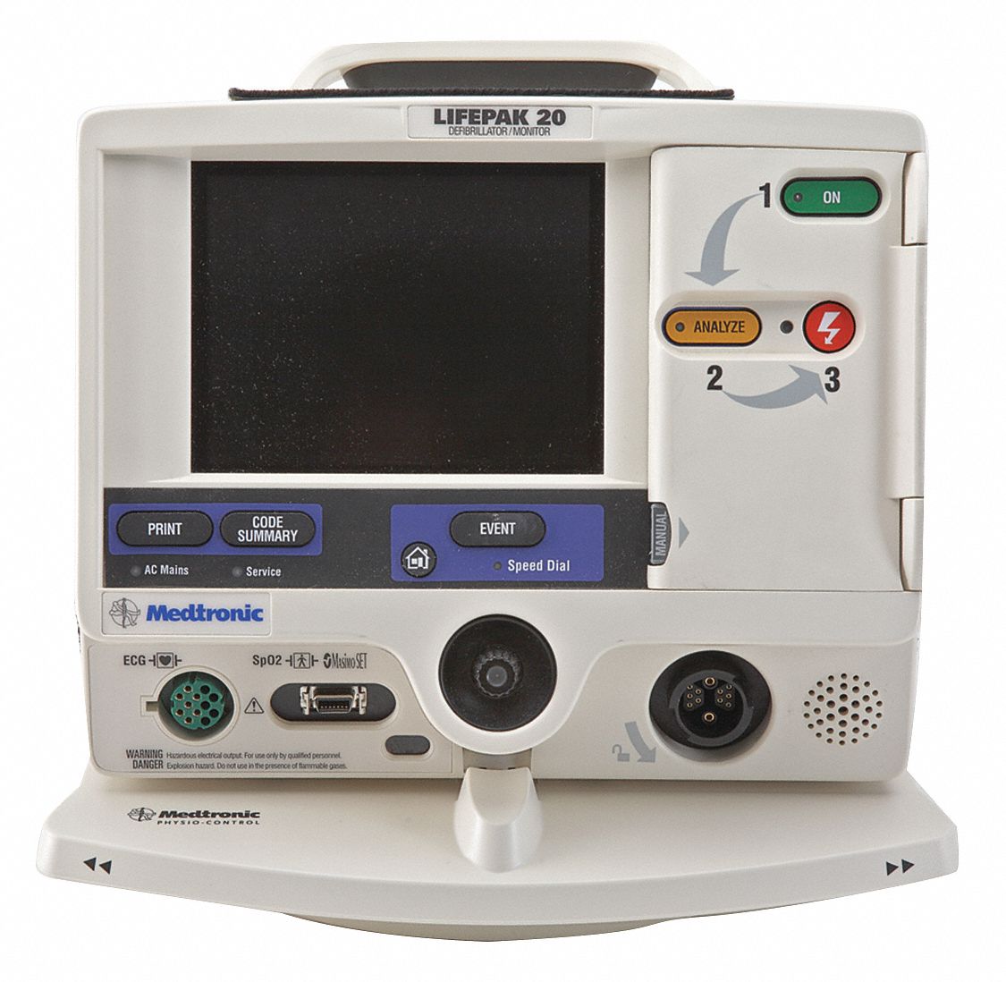 LP20 Defibrillator/Monitor Docking