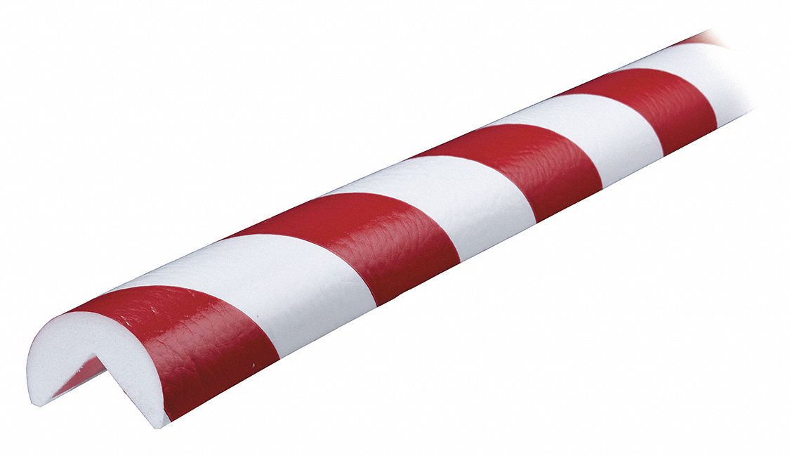 Self Adhesive, 1 5/8 in Overall Wd, Corner Guard 454P016067002