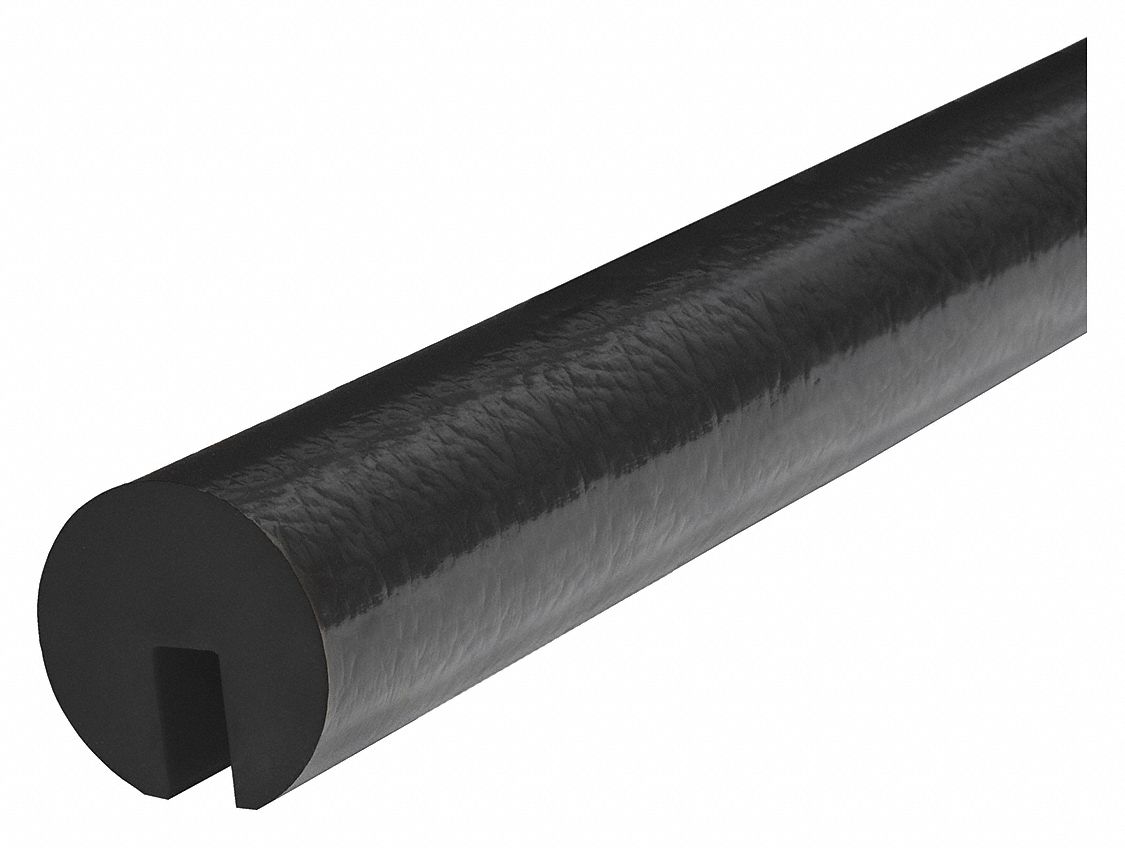 EDGE GRD,1 X 39 IN,BLK