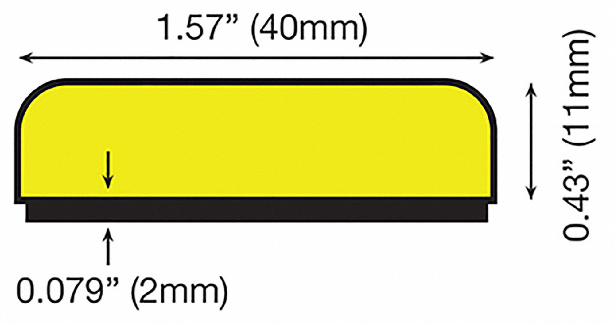 KNUFFI BY IRONGUARD SAFETY Surface Guard 1 5/8 in Overall Wd