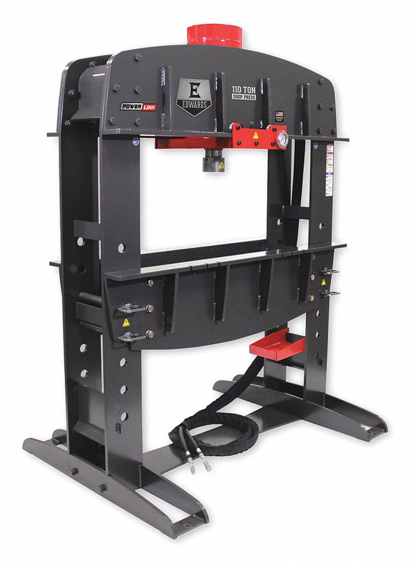 EDWARDS, Hydraulic Electric Pump, HFrame Frame, Hydraulic Press