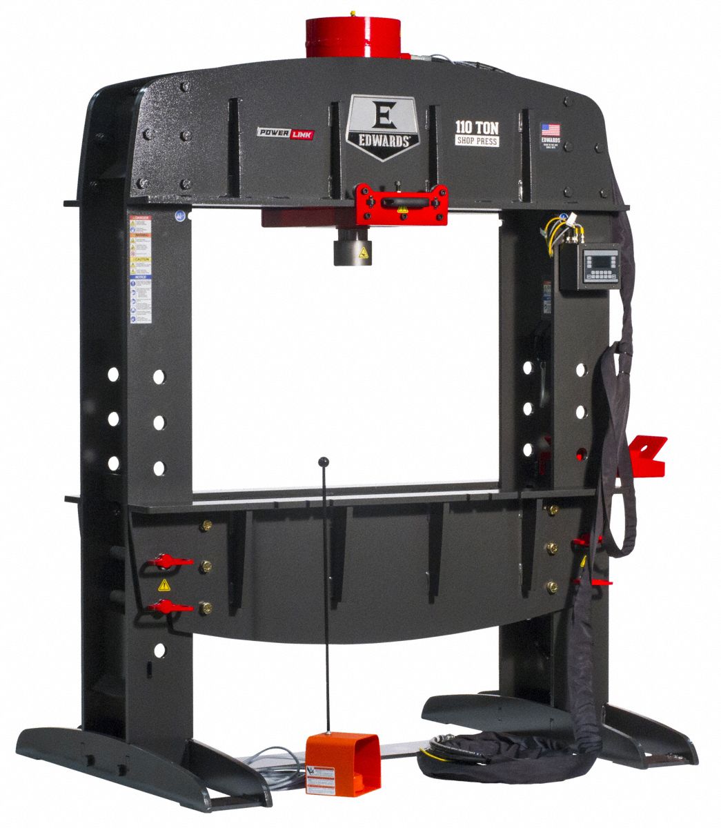 EDWARDS, Hydraulic Electric Pump, HFrame Frame, Hydraulic Press