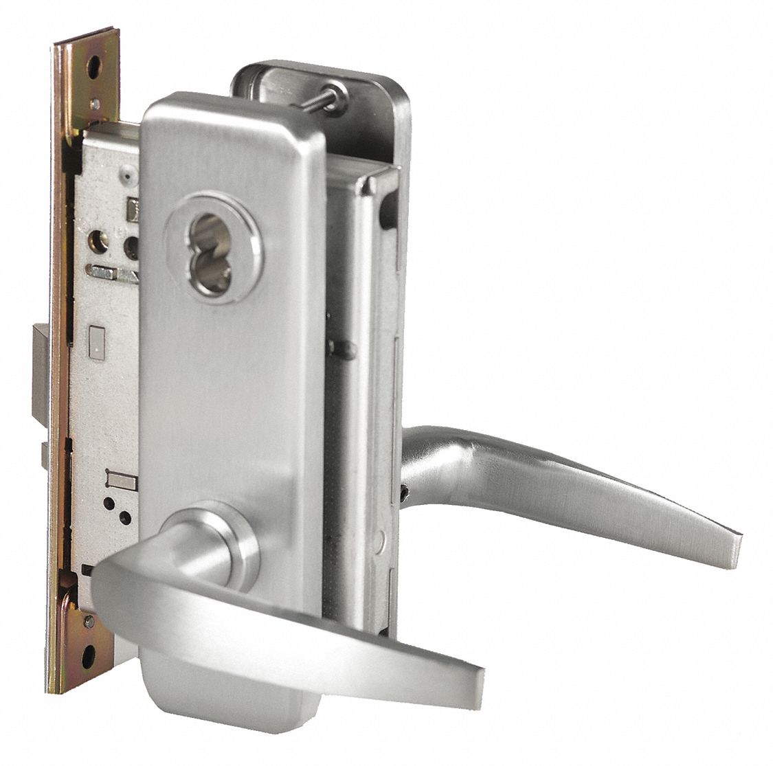 Door Lever Lockset, Mechanical, Storeroom