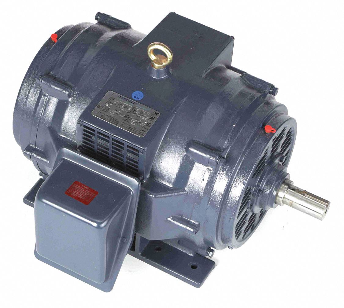 General Purpose Motor: Open Drip Proof, Rigid Base Mount, 40 HP, 230/460V AC