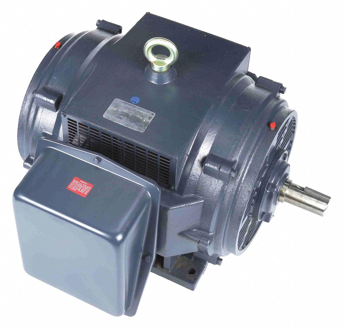 MARATHON MOTORS General Purpose Motor, 100 HP, 3Phase, Nameplate RPM