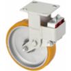 Medium-Duty Shock-Absorbing Plate Casters