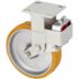 Medium-Duty Shock-Absorbing Plate Casters