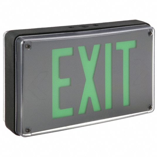 Lithonia Lighting Lv-S-1-G-120/277-Um-4X Exit Sign Emergency Led