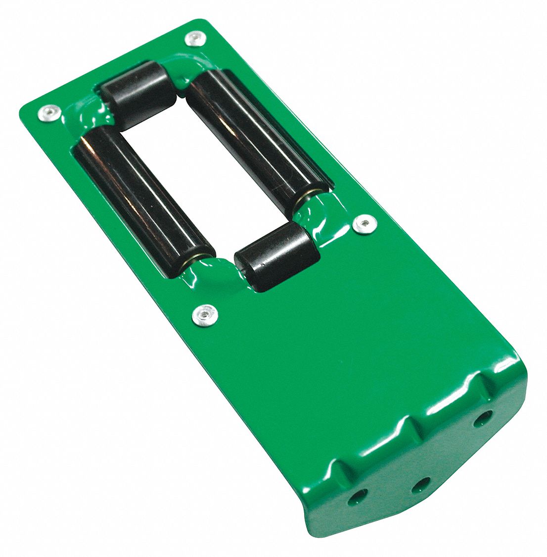 ROLLER GUIDE: FOR RWA SERIES REEL SERIES, NYLON, GREEN, STEEL, FOR 8 ⅝ IN REEL WD