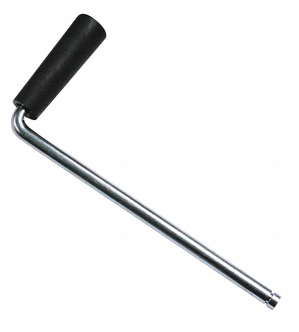 HANDLE ASSEMBLY,STEEL/NYLON,3 13/16 IN