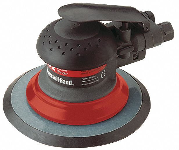 INGERSOLL RAND Air Random Orbital Sander, 6 in PSA, 3/32 in Orbit Dia