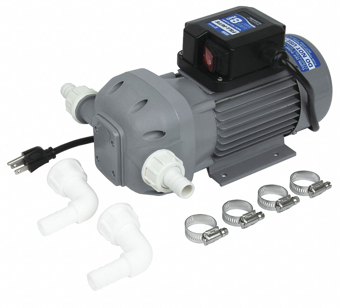 FILLRITE Electric Operated Drum Pump 1/4 hp Motor HP, 55 gal_275 gal