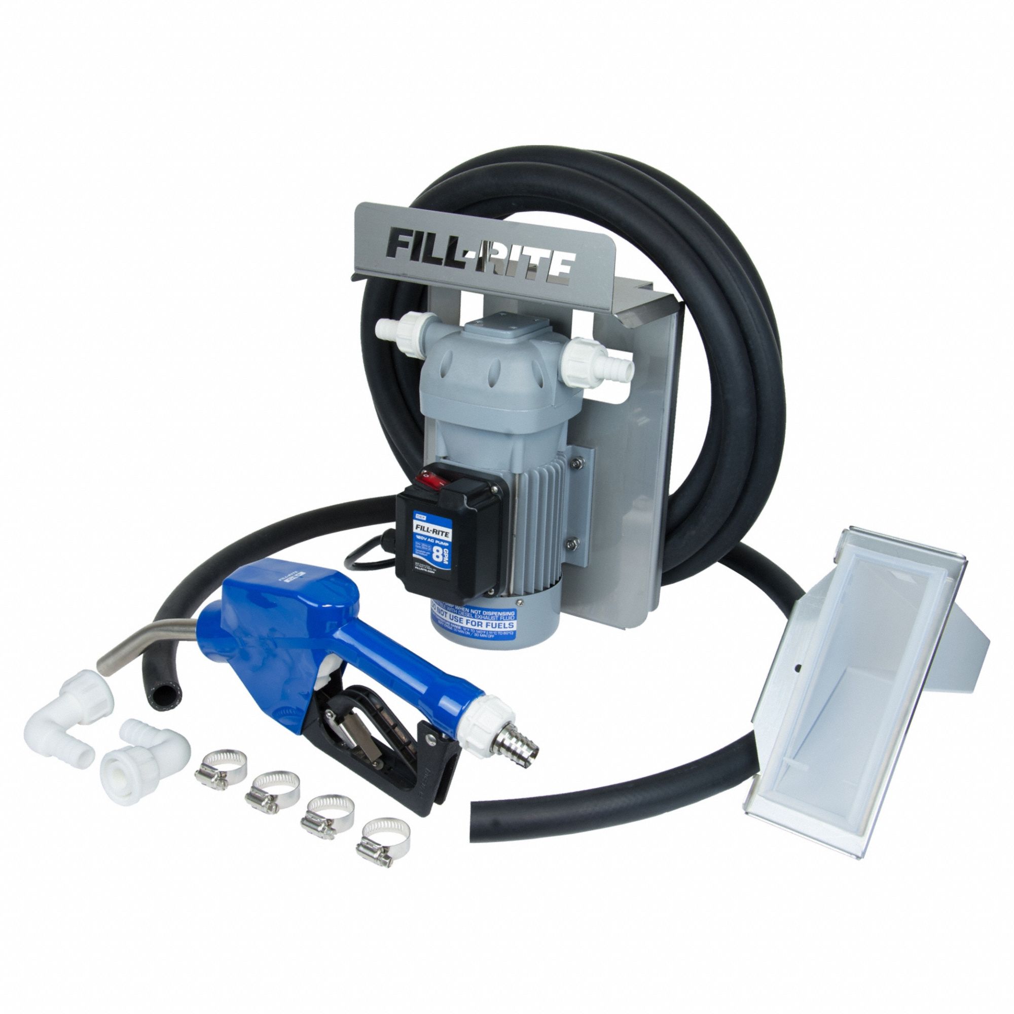 ELECTRIC DRUM PUMP, 115V AC, 10 GPM, 1/4 HORSEPOWER