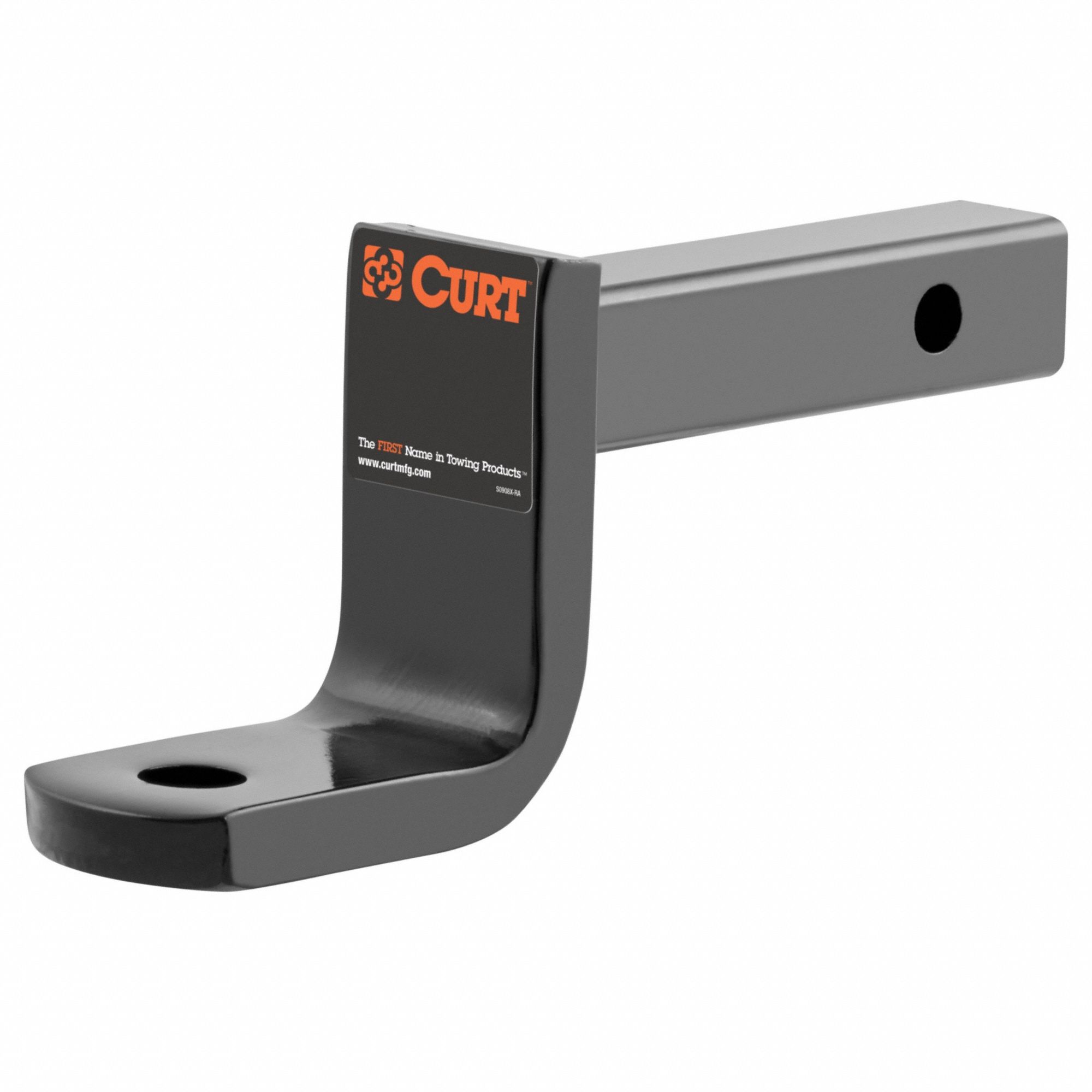 Towing Ball Mount: II, 3/4 in Compatible Ball Shank Dia, Ball Mount Ball Mount, Carbon Steel