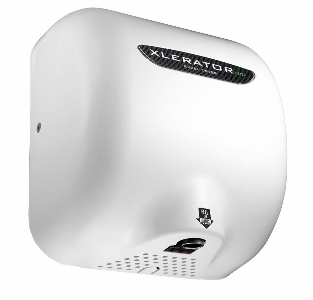 XLERATORECO Zinc Diecast, Integral Nozzle, Automatic, Hand Dryer, 110