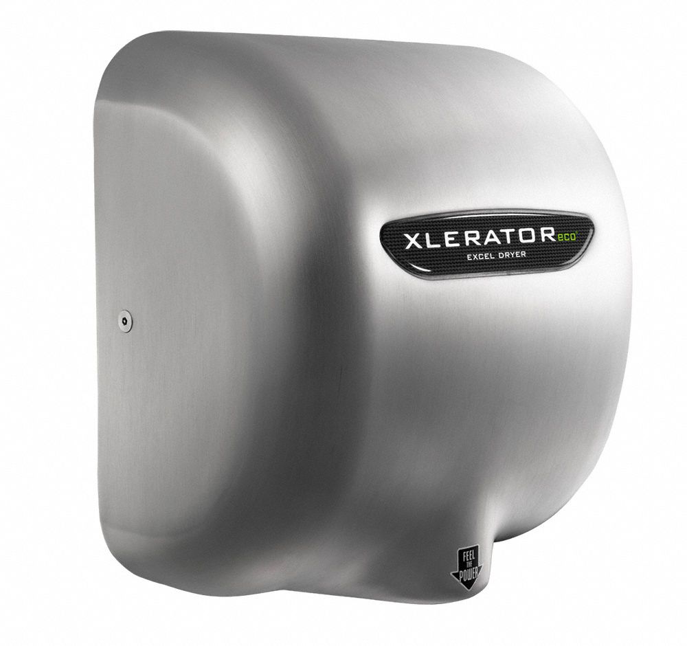 XLERATORECO Stainless Steel, Integral Nozzle, Automatic, Hand Dryer