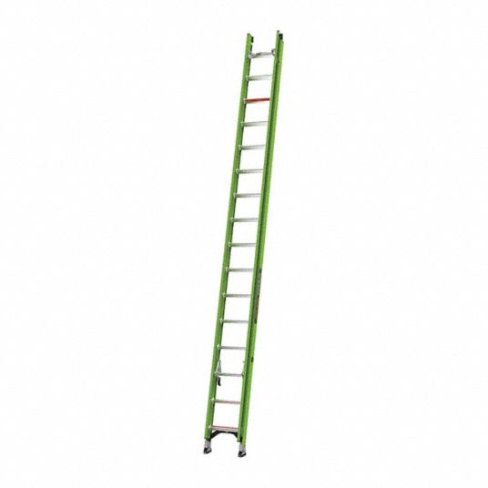 LITTLE GIANT, 32 ft Industry Ladder Size, 32 ft Extended Ladder Ht ...