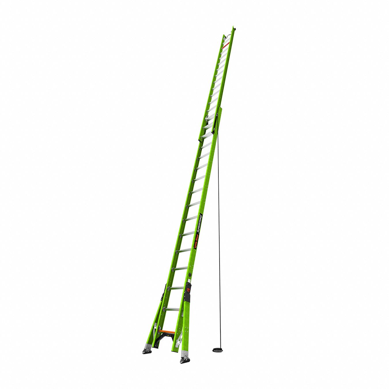 LITTLE GIANT, 32 ft Industry Ladder Size, 32 ft Extended Ladder Ht