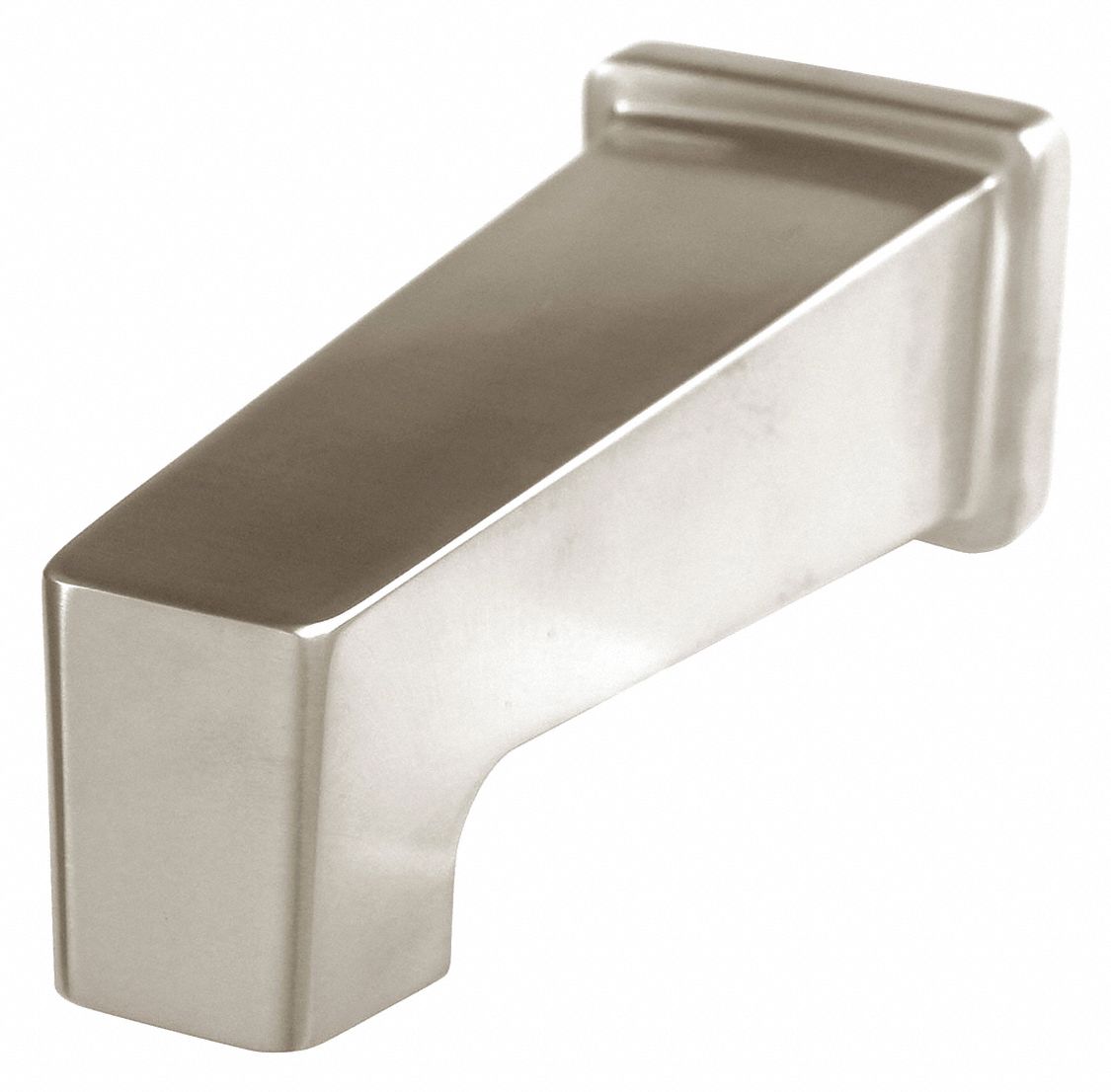 Tub Spout: 1/2 in Connection Size, Slip-Fit Connection, 5 3/4 in Spout Reach