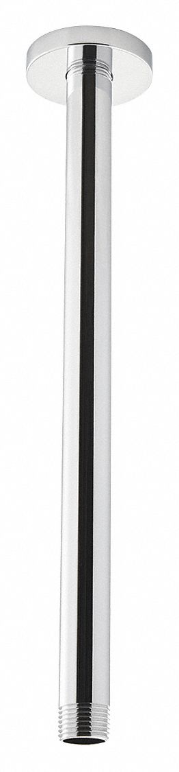 Shower Arm and Flange: Compatible Product Type Ceiling Mounted Rain Showerheads, Brass