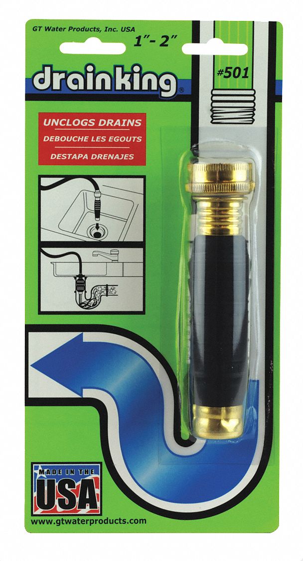 501 Drain King; 1-Inch to 2-Inch Inc Water Products G.T 