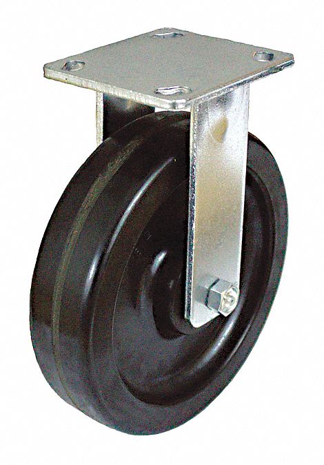 PEGASUS, Rigid, Phenolic, Plate Caster - 489A08|P21R-PH060R-14 - Grainger