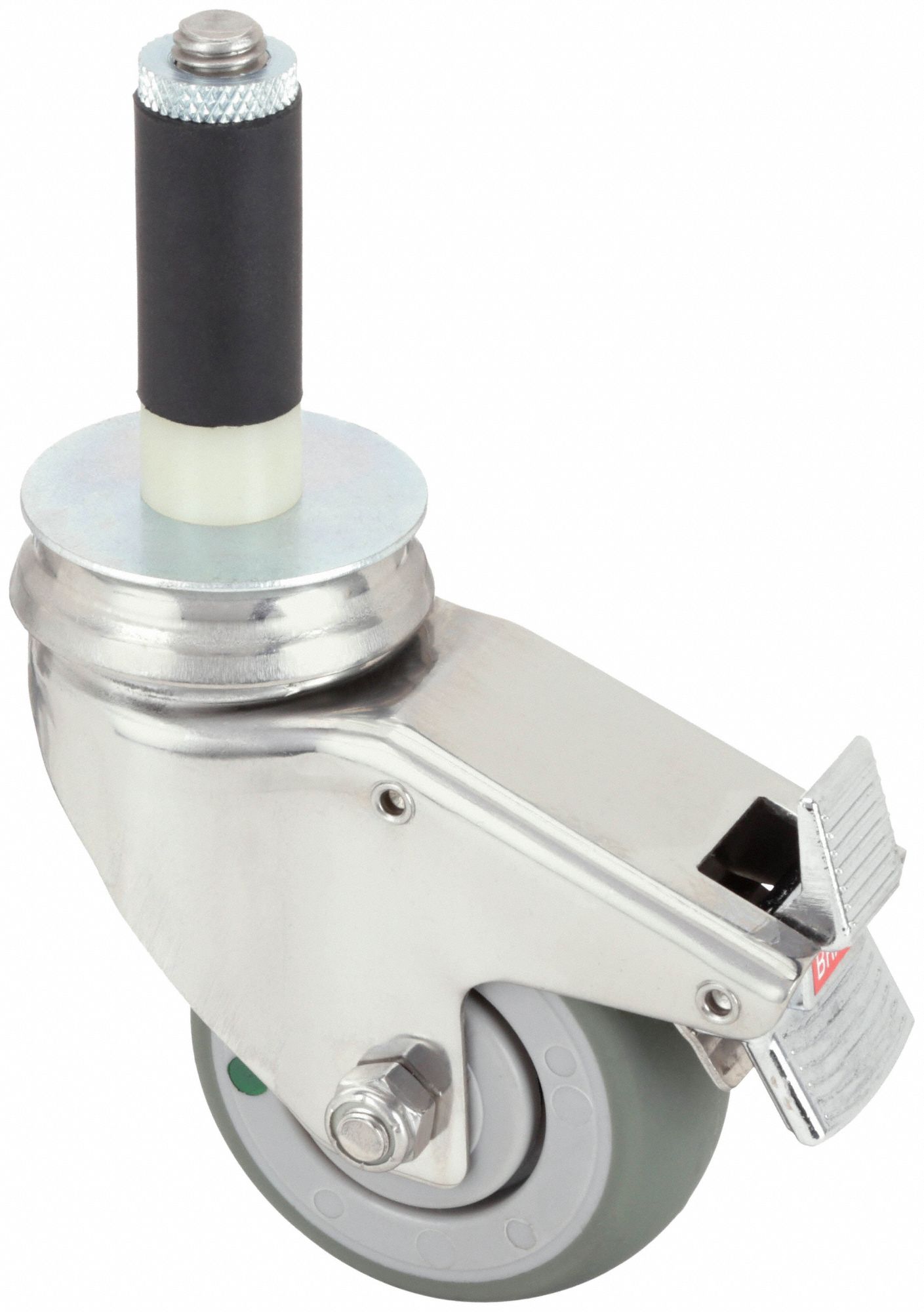 3 in Wheel Dia., Antimicrobial Corrosion & DebrisResistant Expanding