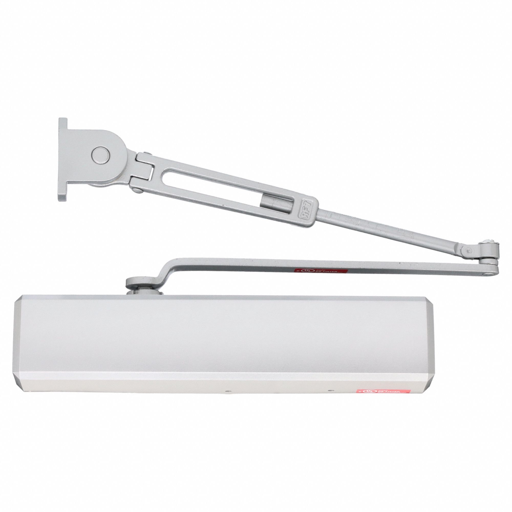 Door Closer: Adj Mounting Type, Grade 2 - Medium Duty, Aluminum