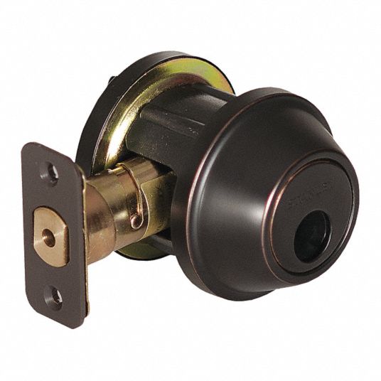 STANLEY Deadbolt Locks, Cylindrical, Commercial, Educational