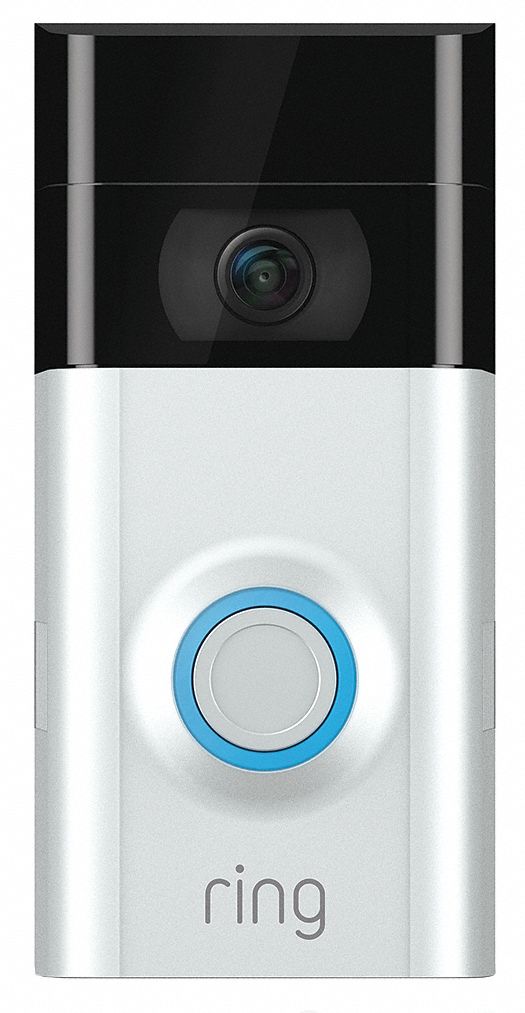 Wireless Surveillance Camera: Box, Indoor/Outdoor, Gray, 1920 x 1080, 1080p