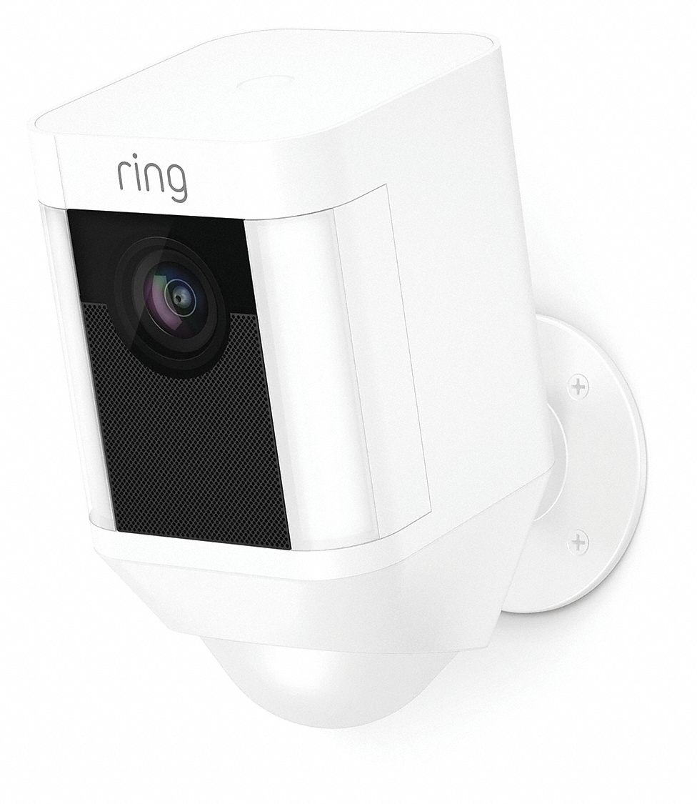 Wireless Surveillance Camera: Box, Indoor/Outdoor, White, 1920 x 1080, 1080p