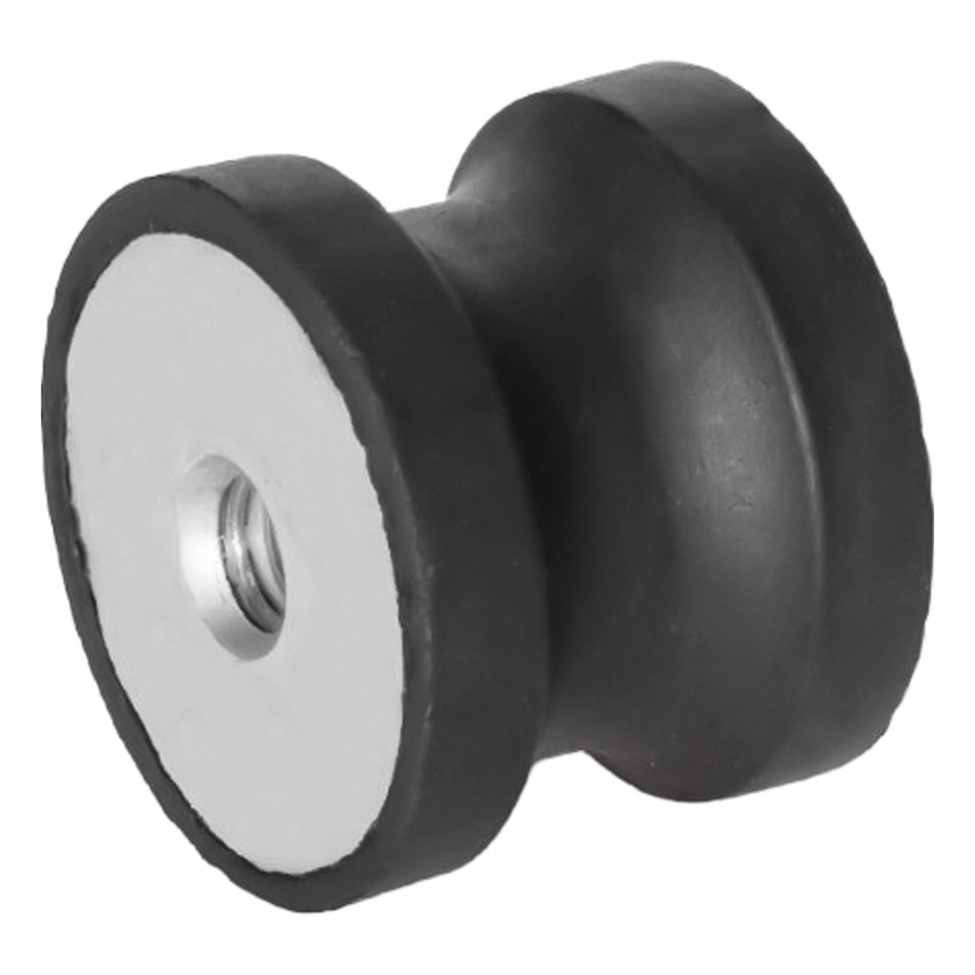 JW WINCO, Hourglass, Natural Rubber, Vibration-Isolating Mount