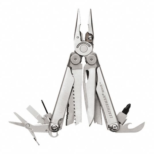 LEATHERMAN Multi-Tool: Multi-Tool Plier, 18 Tools, 18 Functions, 4 in  Closed Lg, 6 7/8 in Open Lg