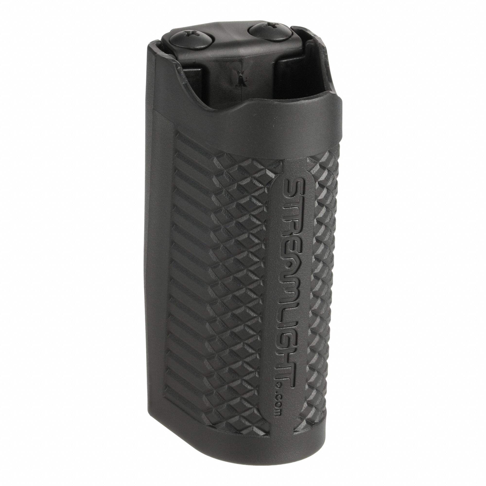 Holster: Clip Mount, Black, Plastic, For Streamlight Flashlights