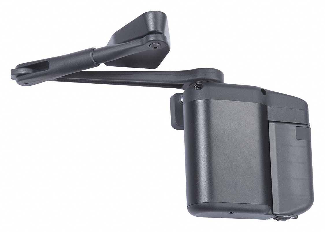 Door Operator: Low Energy, 2- Medium Duty, 8 1/2 in Lg, 3 1/2 in Wd, 8 in Ht