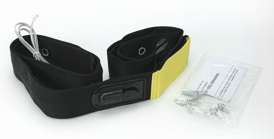 STANLEY UMP Seat Belt Alarm For Use With UMP(R) Fall Monitoring System, 1 in Ht, 32 in Lg, 3/16