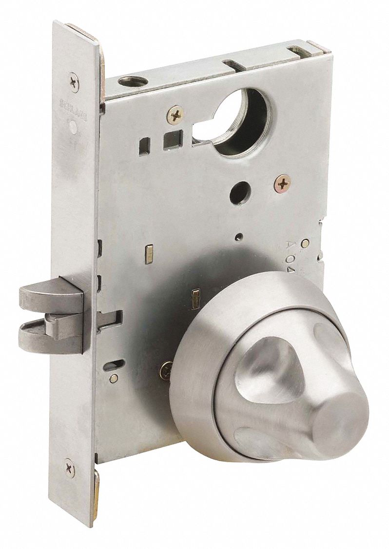SCHLAGE, Passage Knob Locksets, Stainless Steel, Door Lockset 457D04